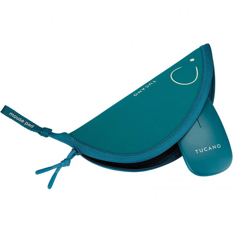 TUCANO TOPO Mouse, Wireless, Optical, Blue