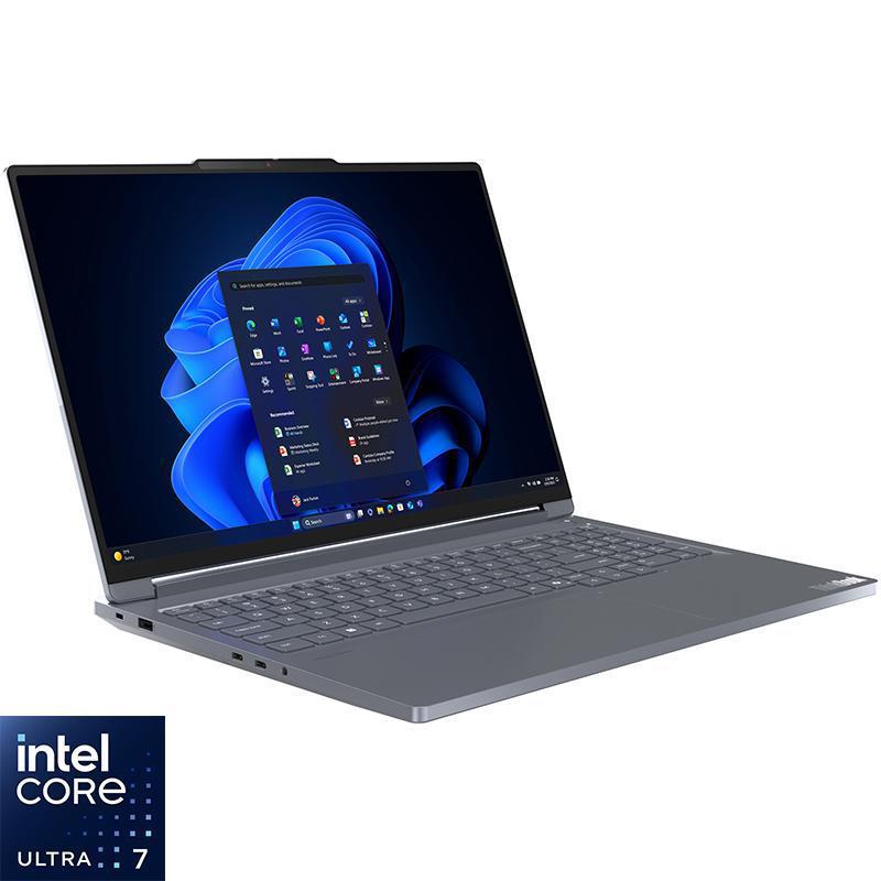 Lenovo ThinkBook 16p G6 Laptop, AI, 16", Intel Core Ultra 7, 32 GB RAM, 1 TB PCIe NVMe SSD, Windows 11 Pro, NVIDIA GeForce 8 GB