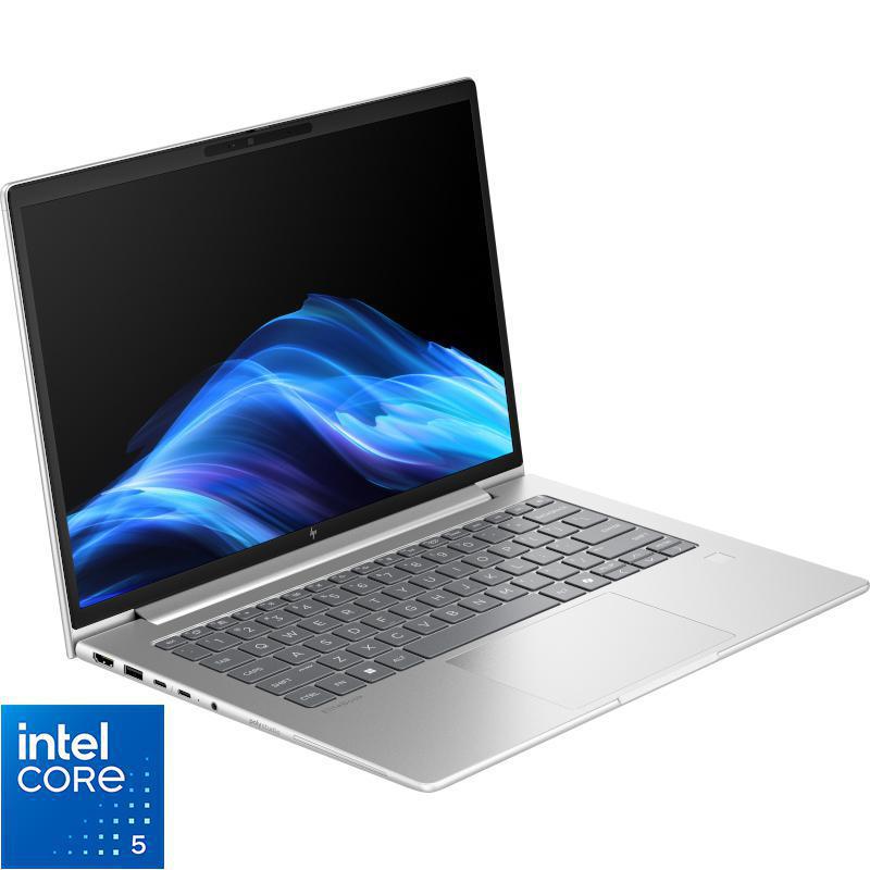 HP EliteBook 6 G1i Laptop, 14", Intel Core 5, 16 GB RAM, 512 GB SSD, Windows 11 Pro, Intel Graphics