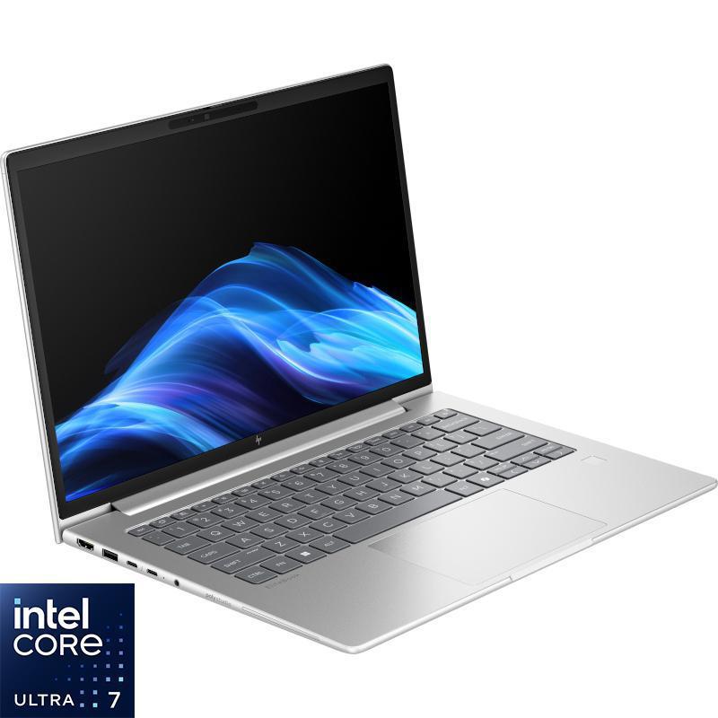 HP EliteBook 6 G1i Laptop, 14", Intel Core Ultra 7, 24 GB RAM, 512 GB SSD, Windows 11 Pro, Intel Graphics