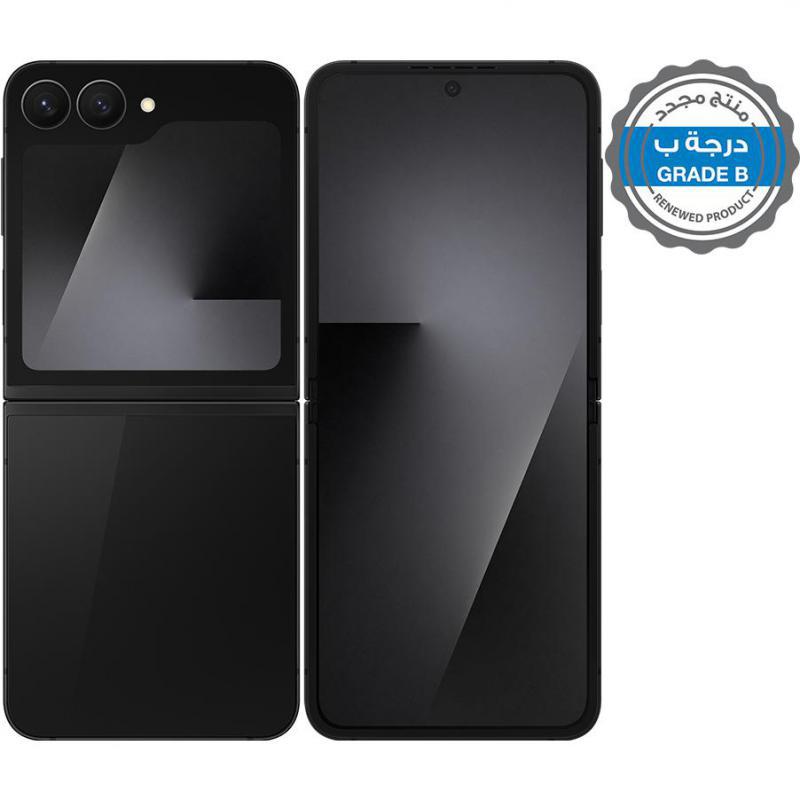 Renewed Grade B Samsung Galaxy Z Flip7 FE, 256 GB, Black, 5G