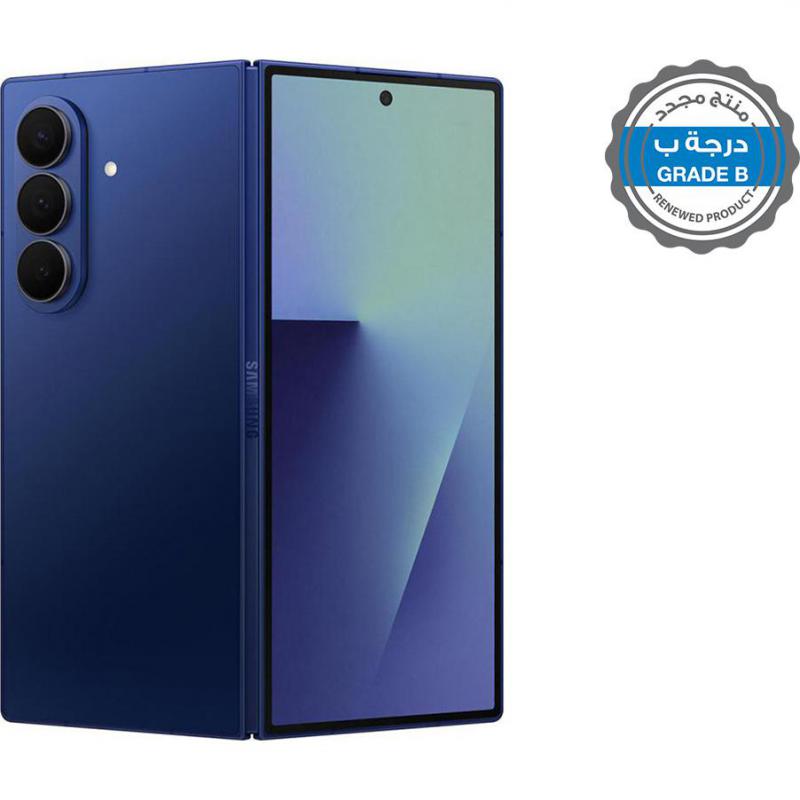 Renewed Grade B Samsung Galaxy Z Fold7, 256 GB, Blue Shadow, 5G