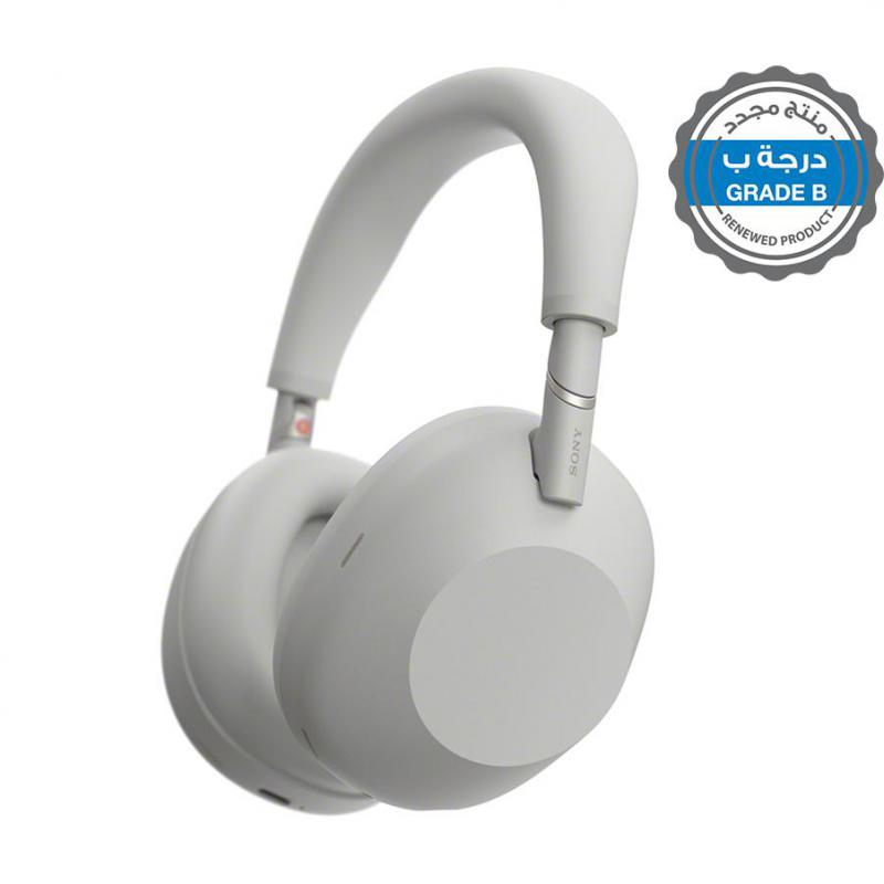 Renewed Grade B Sony WH-1000XM6 Mark 6 Over-Ear Headphones, Active Noise Cancelling, Bluetooth, USB (Charging), Built-in Microphone, Silver