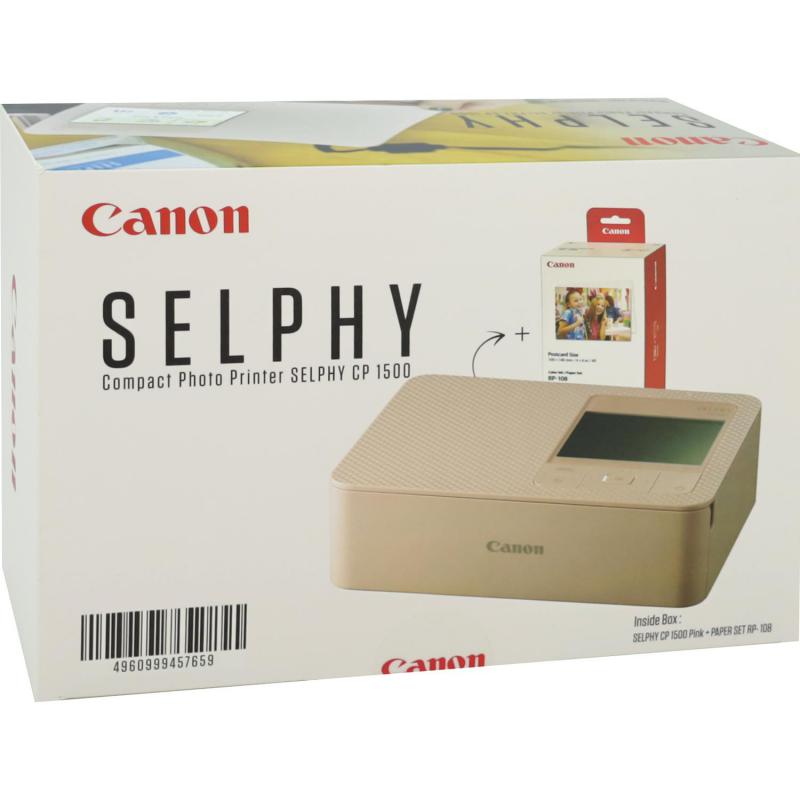 Canon Dye Sublimation Printing Photo Printer, Wi-Fi/USB, White