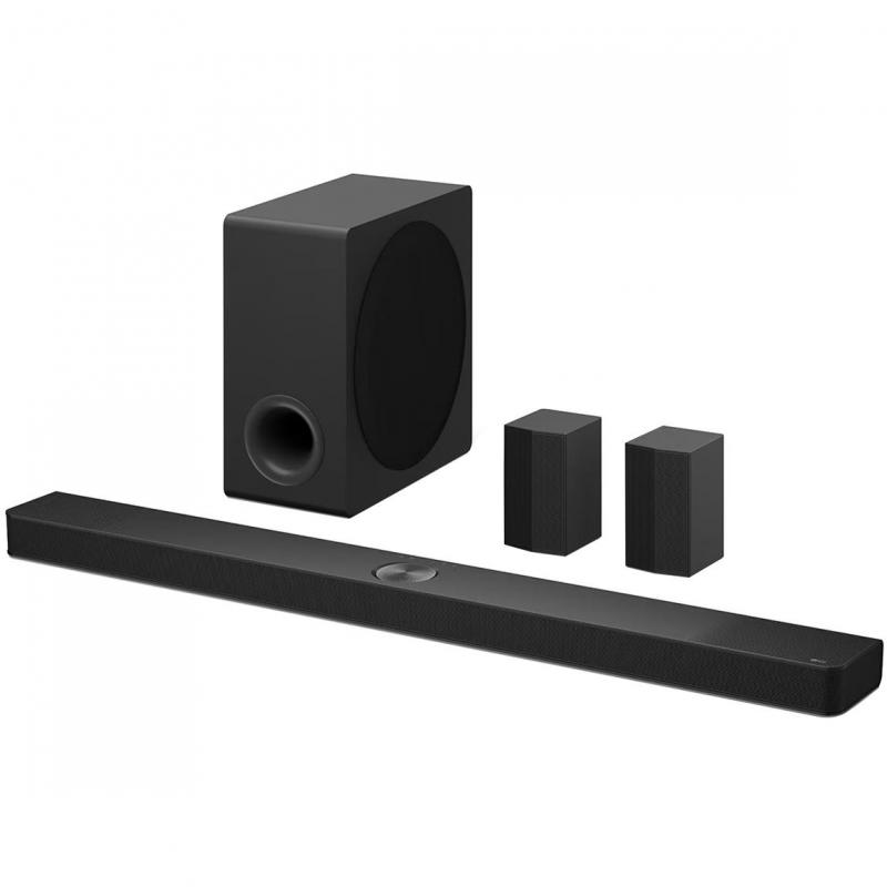 LG S90TR 7.1.3 Channel Soundbar with Subwoofer, Bluetooth, Black