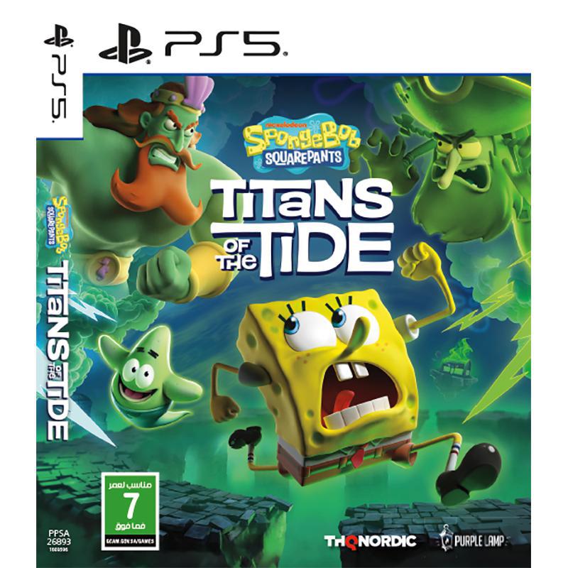Spongebob Squarepants:Titans Of the Tide, PlayStation 5 (Games), Action & Adventure, Blu-ray Disc