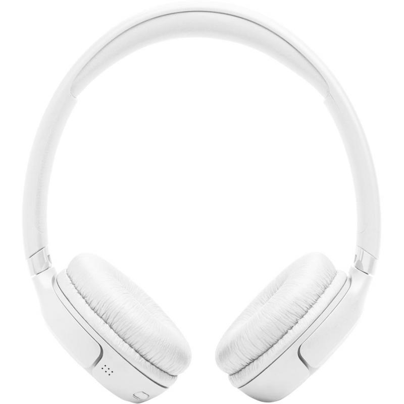 JBL Tune 530BT On-Ear Headphones, Bluetooth, USB (Charging), Built-in Microphone, White