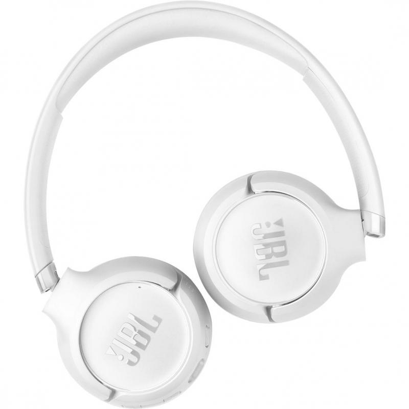 JBL Tune 530BT On-Ear Headphones, Bluetooth, USB (Charging), Built-in Microphone, White — 5