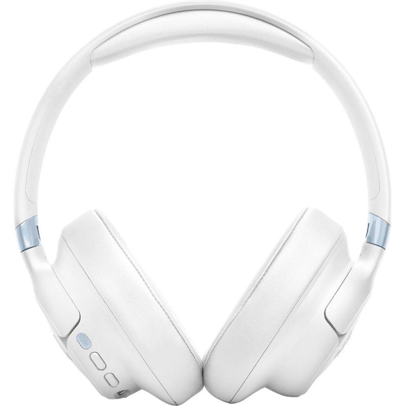 JBL T780 On-Ear Headphones, Active Noise Cancelling, Bluetooth, Built-in Microphone, White — 3