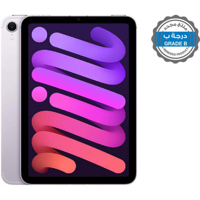 Renewed Grade B Apple iPad mini (A17 Pro) 2024, Tablet - 5G, 8.3", 256 GB, 6-core CPU, Purple