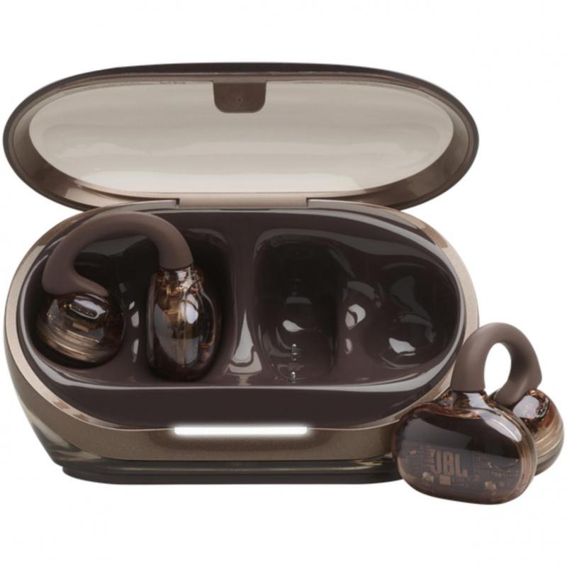 JBL Earbuds, Bluetooth, Built-in Microphone, Brown — 3