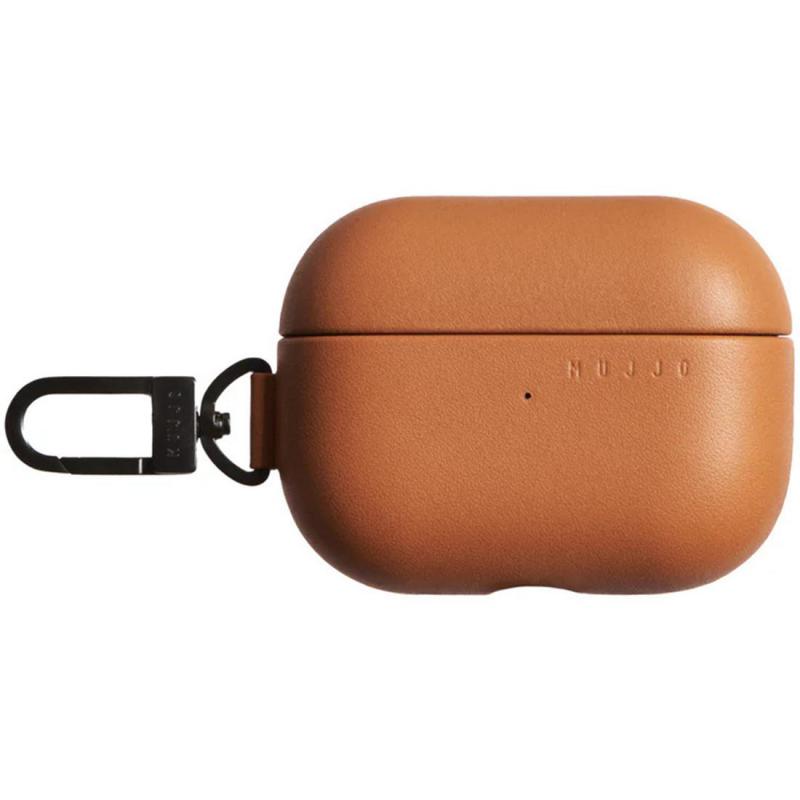 MUJJO Echelon Earbuds Case, for Apple AirPods Pro 3, Tan