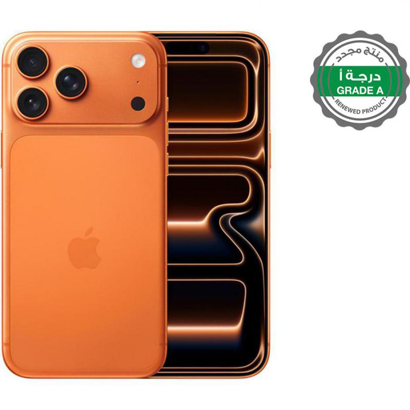 Renewed Grade A Apple iPhone 17 Pro Max, 512 GB, Cosmic Orange, 5G