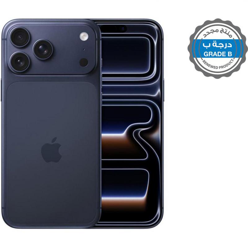 Renewed Grade B Apple iPhone 17 Pro Max, 256 GB, Deep Blue, 5G