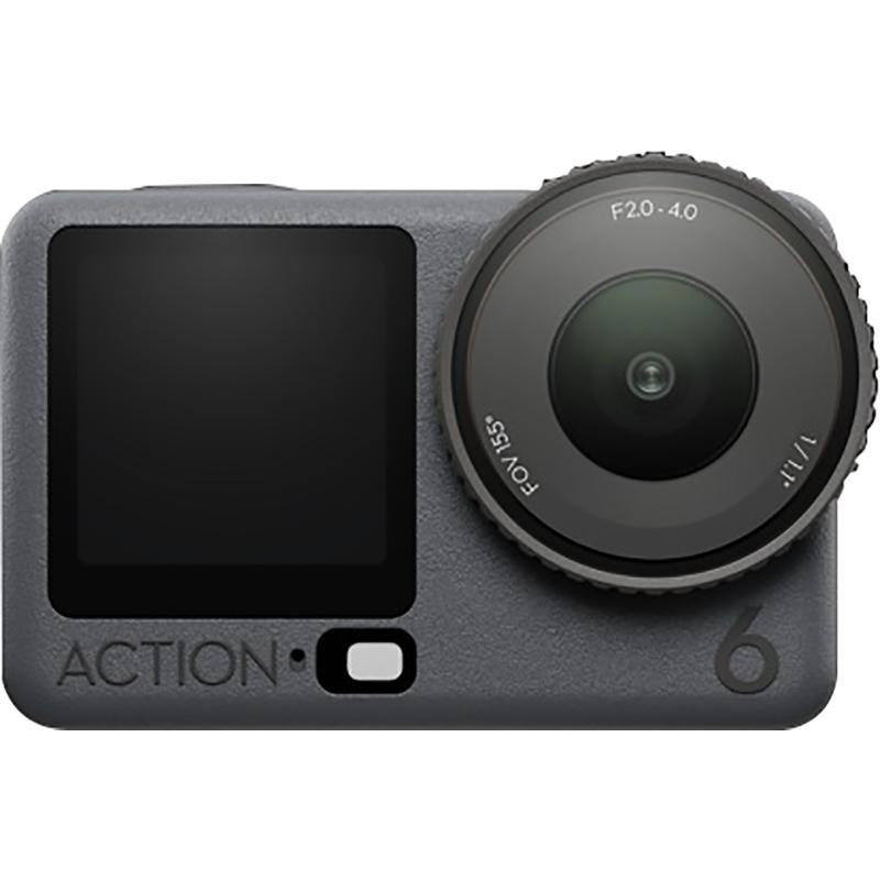 Osmo Action 6 Pro Standard Action Cam, 4K 3840 X 2880p, Black