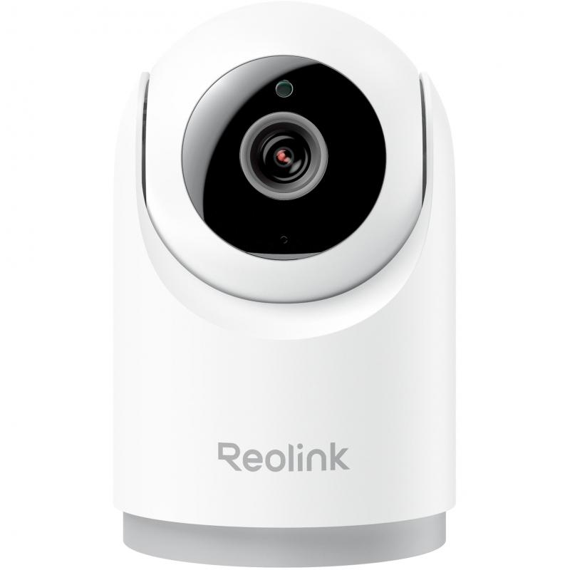 Reolink  E331 5 MP Pan & Tilt AI Home Security Camera, Wi-Fi, Works with Amazon Alexa/Google Assistant, White