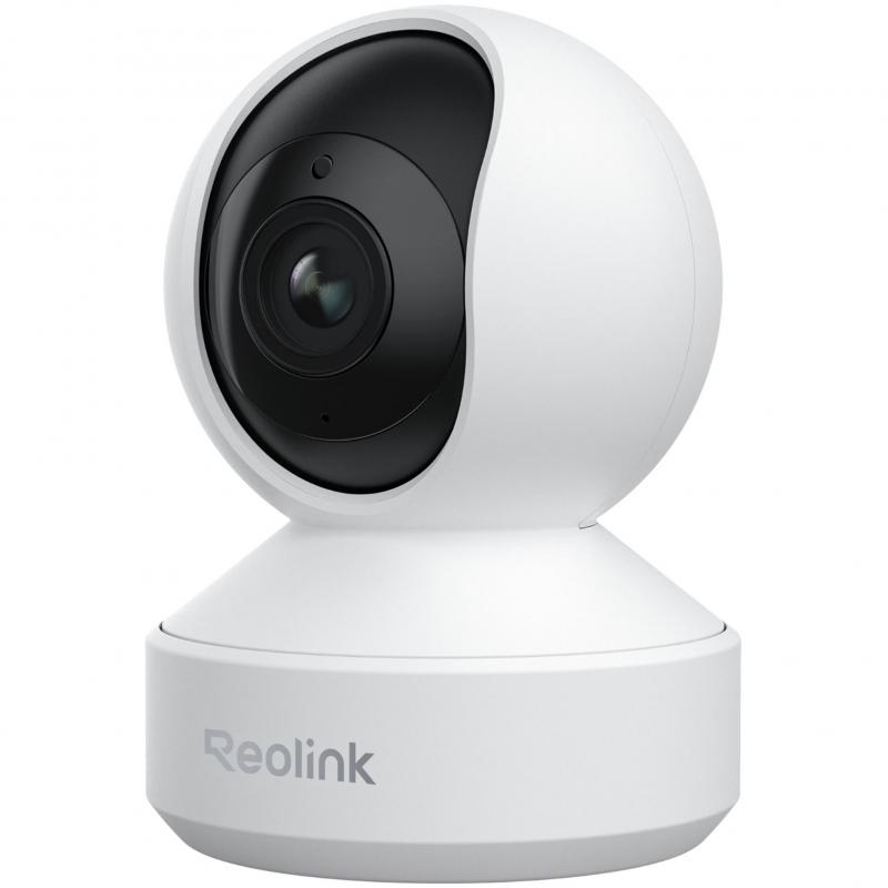 Reolink  E340 4K 8 MP Outdoor Pan & Tilt Security Camera, Bluetooth/Wi-Fi, Works with Amazon Alexa/Google Assistant, White