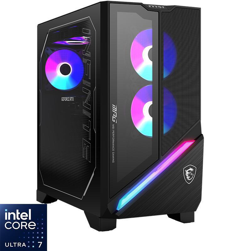 MSI Infinite X3 AI 2 Gaming CPU, AI, Intel Core Ultra 7 265K, 32 GB RAM, NVIDIA GeForce RTX 5070 Ti (16 GB), 1 TB SSD