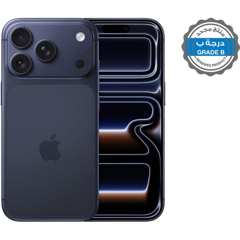 Renewed Grade B Apple iPhone 17 Pro, 512 GB, Deep Blue, 5G