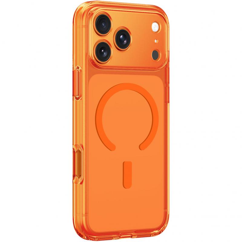Amazing Thing Minimal Mag Lens Back Cover Mobile Case with MagSafe, for iPhone 17 Pro, Orange