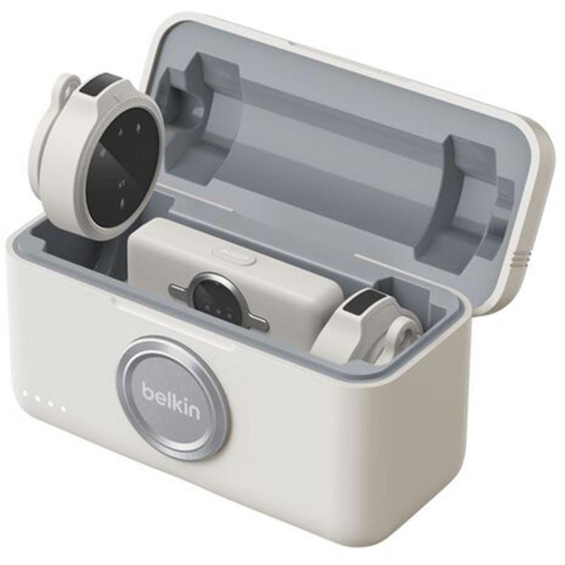 Belkin Stage Wireless Microphone Smartphone Audio Accessory, for Most Devices with USB-C, Black — 3