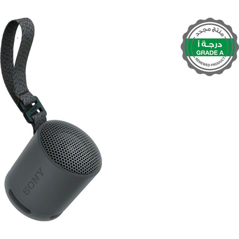 Renewed Grade A Sony SRS-XB100 Portable Speaker, Bluetooth, Black