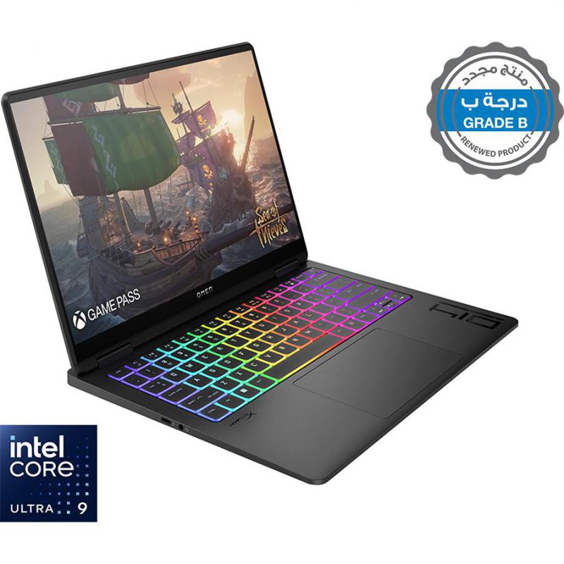 Renewed Grade B HP OMEN Gaming Laptop, 14", Intel Core Ultra 9, 32 GB RAM, 2 TB PCIe NVMe M.2 SSD, Windows 11 Home, NVIDIA GeForce 8 GB
