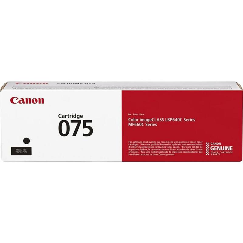 Canon 075 Laser Toner, Black