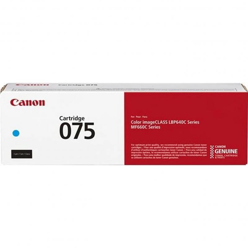Canon 075 Laser Toner, Cyan