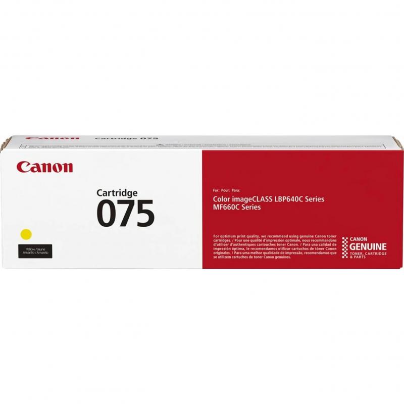 Canon 075 Laser Toner, Yellow