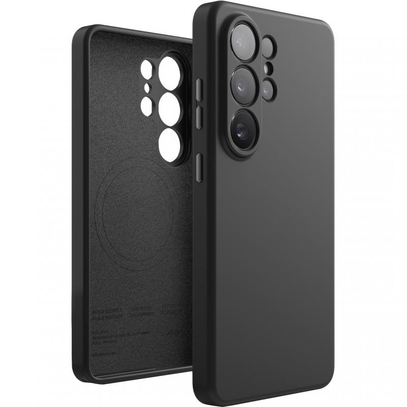 Elago Liquid Silicone Back Cover Mobile Case, for Samsung Galaxy S26 Ultra, Black