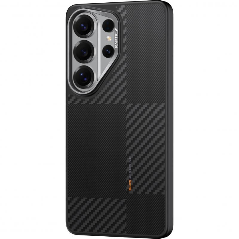 Raptic Aramid Dual Back Cover Mobile Case with MagSafe, for Samsung Galaxy S26 Ultra, Mondrian