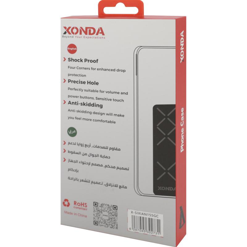 Xonda Back Cover Mobile Case with Strap, for Xiaomi Redmi Note 15 5G, Clear — 2