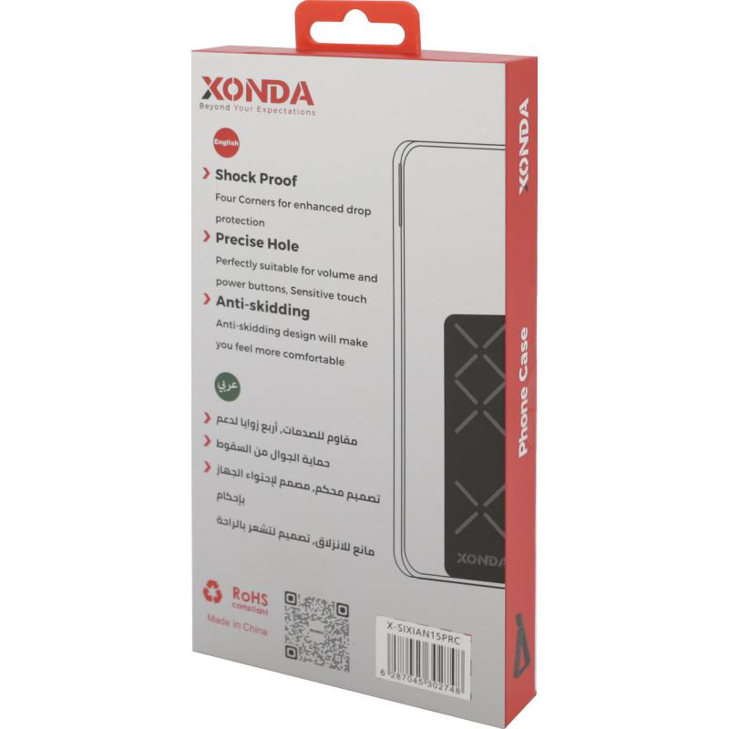 Xonda Back Cover Mobile Case with Strap, for Xiaomi Redmi Note 15 Pro 5G, Clear — 2