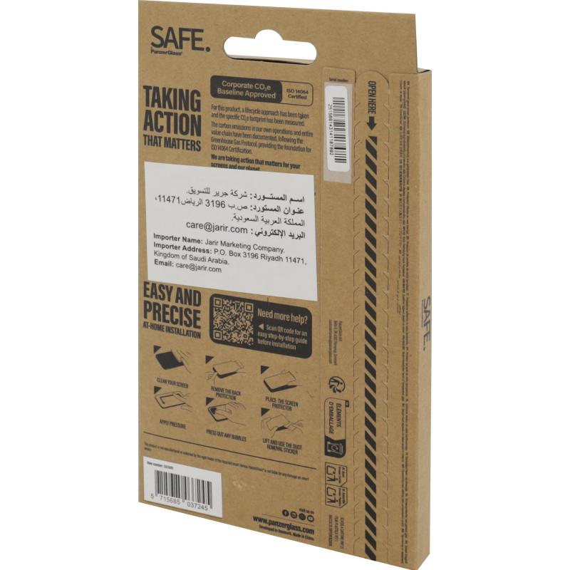 PanzerGlass SAFE Case Friendly Smartphone Screen Protector, for Xiaomi Redmi Note 15 Pro 5G, Tempered Glass, Edge-to-Edge, Black — 2