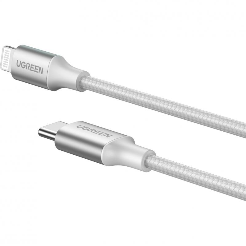 US304 USB-C to Lightning Sync & Charge Cable, 2.00 m ( 6.56 ft ), Silver