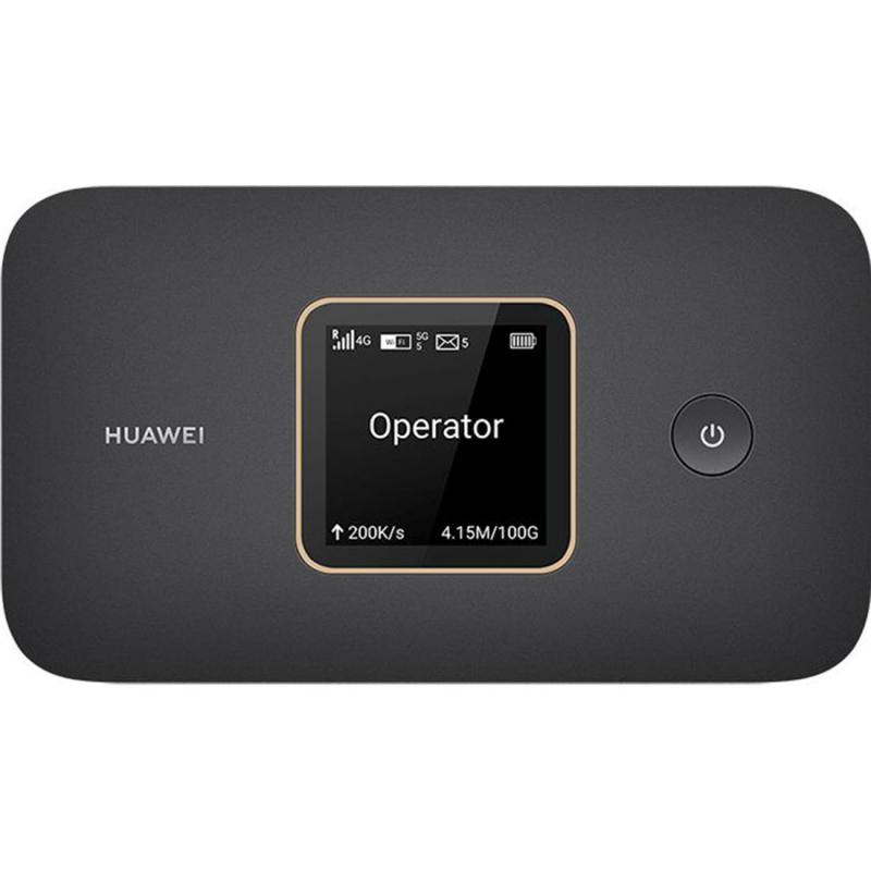 HUAWEI E5785-320A 4G Portable Router, up to 300 Mbps, up to 32 Devices, Dual Band (2.4 GHz/5 GHz), Wi-Fi 5 (802.11ac), Black