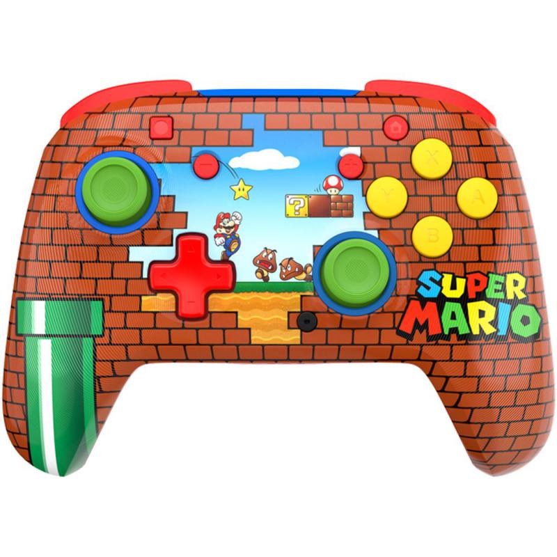 Turtle Beach Rematch Super Mario Bricks Reveal Controller, Wireless, for Nintendo Switch 2, Red
