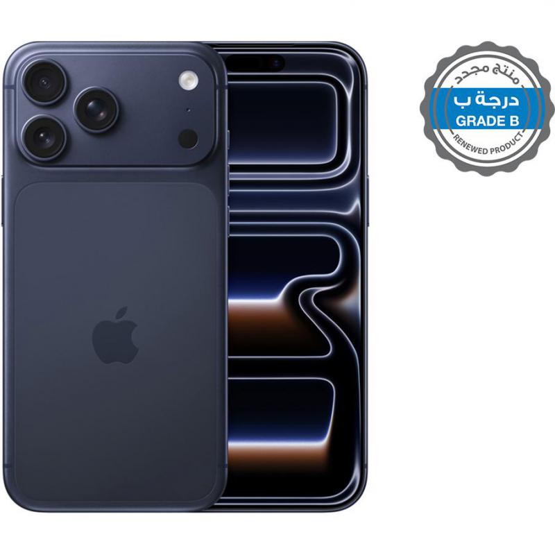 Renewed Grade B Apple iPhone 17 Pro Max, 1 TB, Deep Blue, 5G