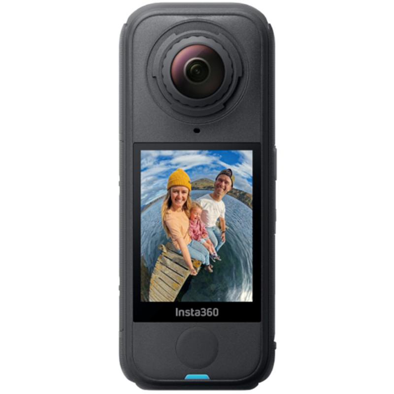 Insta360 X4 Air bundle Action Cam, 360 Mode: 8K@30/25/24fps - Single-Lens Mode: 4K@60/50/30/25/24fps, Black