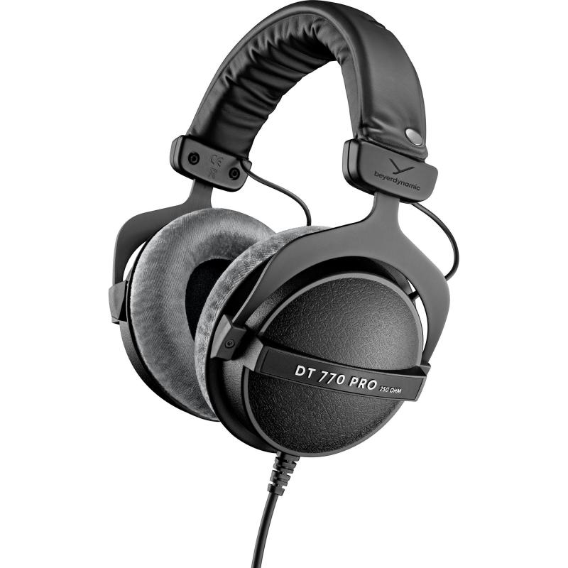 Beyerdynamic DT 770 Pro Studio Over-Ear Headphones, Wired, 3.5 mm Connector, Black/Grey