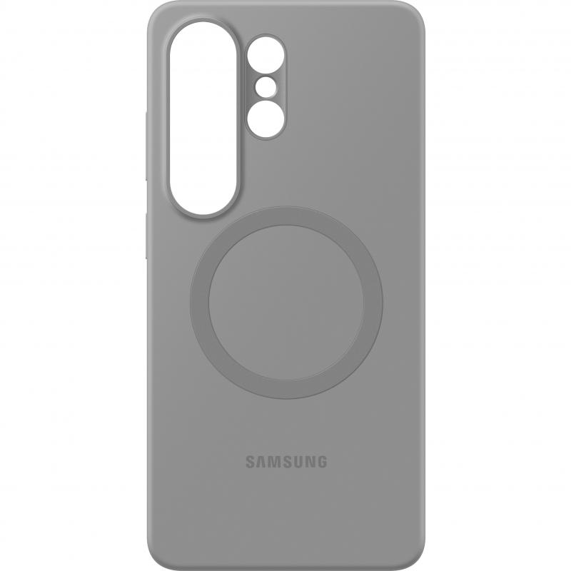 Samsung Silicone Magnet Back Cover Mobile Case with MagSafe, for Samsung Galaxy S26 Ultra, Grey