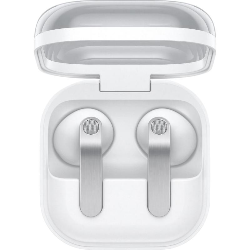 Samsung Galaxy Buds4 Earbuds, Active Noise Cancelling, Bluetooth, USB (Charging), Built-in Microphone, White — 4