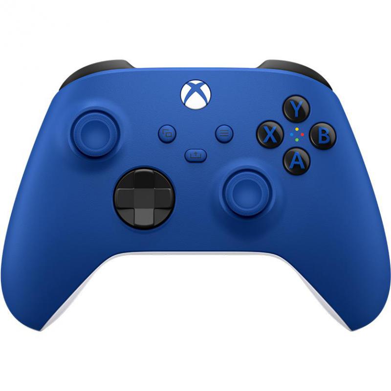 Microsoft XboX Controller, Bluetooth, for Xbox One/Xbox Series X/Xbox Series S, Shock Blue