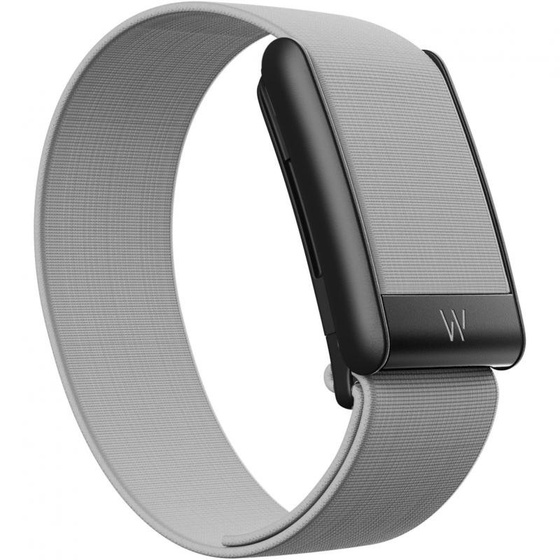 Whoop 5.0 CoreKnit Wrist Strap, for WHOOP 5.0, Polyester/Elastane/Stainless Steel Steel, Ash Grey