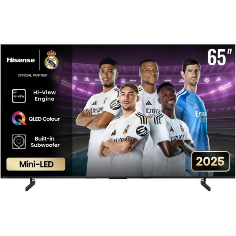Hisense 65" Smart TV, 4K Mini-LED, 60 Hz, Black, U6Q PRO