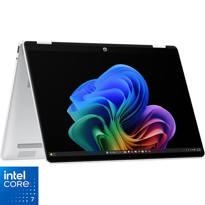 HP OmniBook 5 Flip 2-in-1 Laptop - Convertible, 14", Intel Core 7, 16 GB RAM, 512 GB SSD, Windows 11 Home, Intel Graphics, Foldable