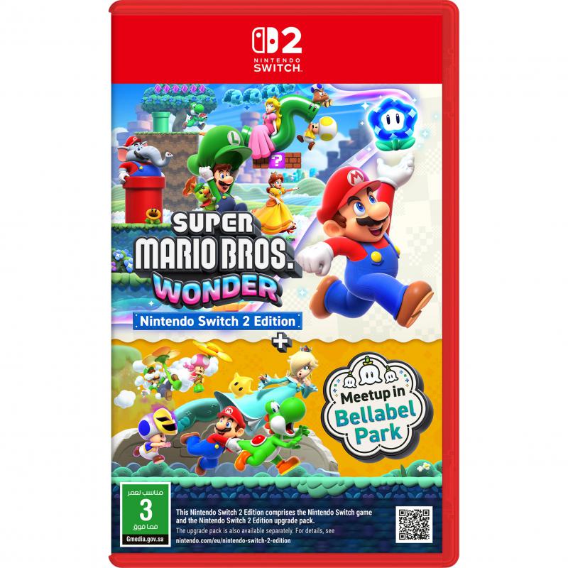 Super Mario Bros. Wonder - Nintendo Switch 2 Edition + Meetup in Bellabel Park, Switch 2 (Games), Action & Adventure, Game Card