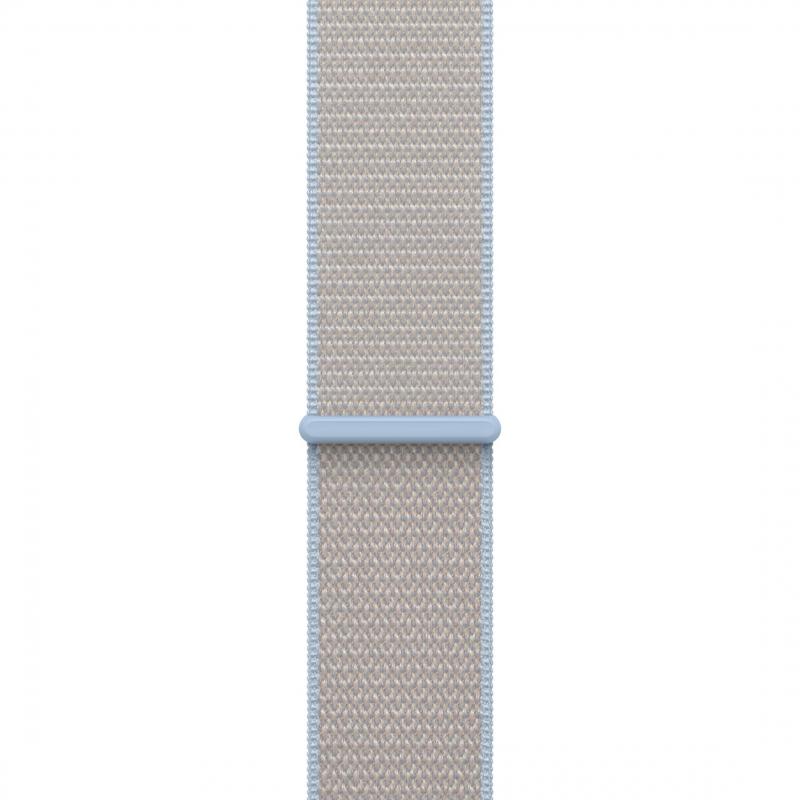 Apple Sport Loop Wrist Strap, for Watch Ultra 3/Watch Ultra 2/Watch Series 11 46/Watch Series 10 46, Woven Nylon, Regular Band Size, Mist Blue