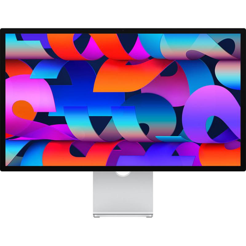 Apple Studio Display 27" Monitor, 5K Retina Nano Texture Glass, 60 Hz, Built-in Six Speaker